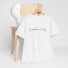AUS -  Gardener Vibes Green Text T-shirt