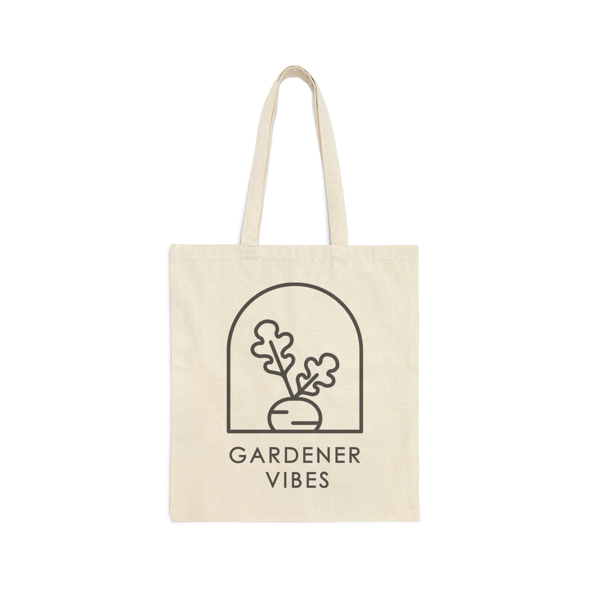 Gardener Vibes Canvas Tote Bag