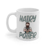 a hairy potter tote mug