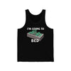 I'm going to bed wood funny tank top