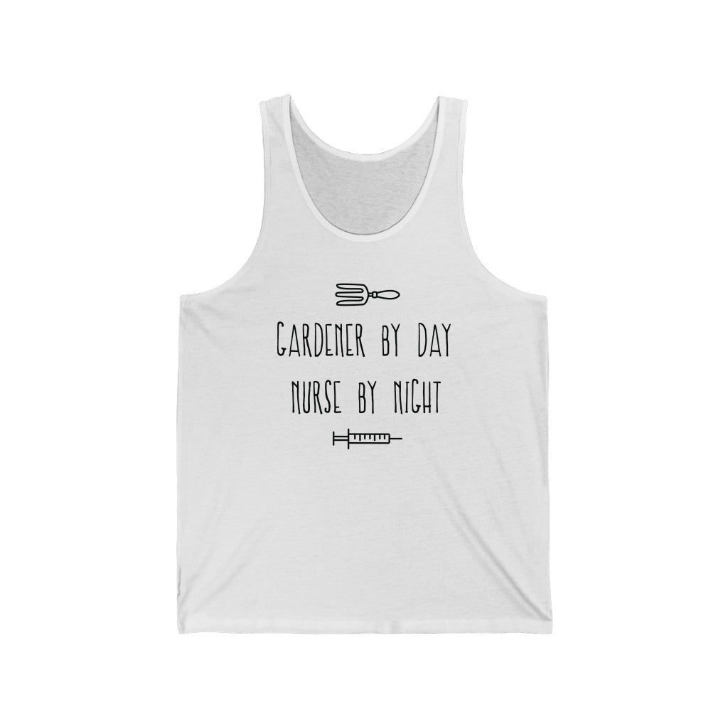 garden nurse tank top